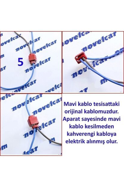 Kablo Kesmeden Kolay Elektrik Alma Aparatı 1,0-2,5mm Paket - Görsel 6