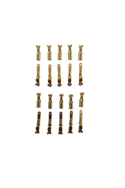 Dar Tip 2,8mm Kablo Ucu Soket Fiş Dişi ve Erkek Set