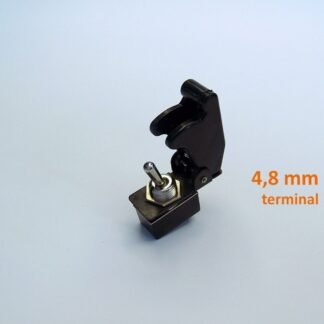 Aç/kapa Şalter Toggle Anahtar Nos Tip Kapaklı Siyah