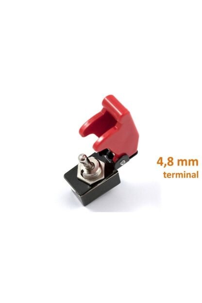 Aç/kapa Şalter Toggle Anahtar Nos Tip Kapak Kırmızı