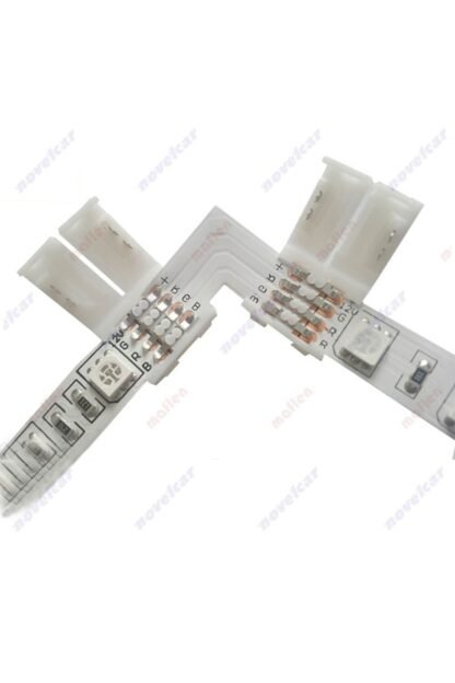Rgb Şerit Ledler Için Köşe Dönüş Seti Lehimsiz (1 DÖNÜŞ) - Görsel 2