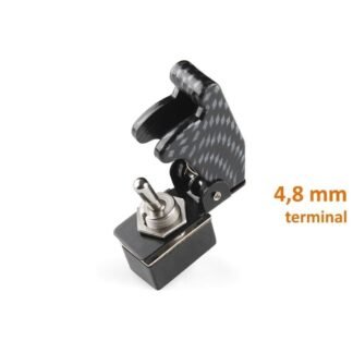 Aç/kapa Şalter Toggle Anahtar Nos Tip Kapaklı Karbon