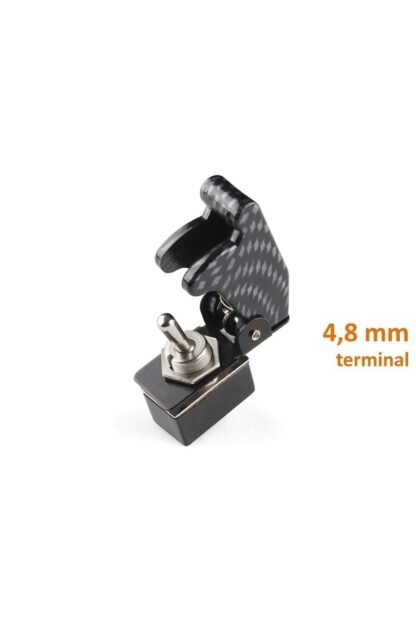 Aç/kapa Şalter Toggle Anahtar Nos Tip Kapaklı Karbon