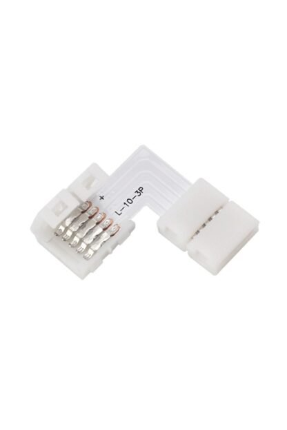 Rgbw 12mm Şerit Ledlere Köşe Dönüş Seti Lehimsiz (1 DÖNÜŞ)