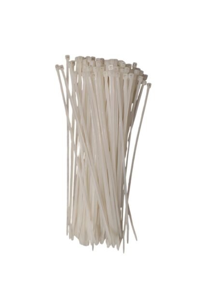 Cırt Kelepçe Kablo Bağı 2,5mm X 20cmboy Beyaz