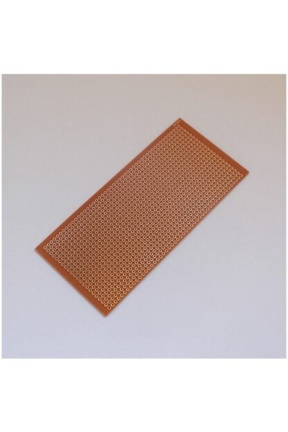 Led Devre Montaj Için Delikli Pertinaks 6cm X 13cm