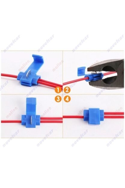 Kablo Kesmeden Kolay Elektrik Alma Aparatı 1,0-2,5mm - Görsel 4