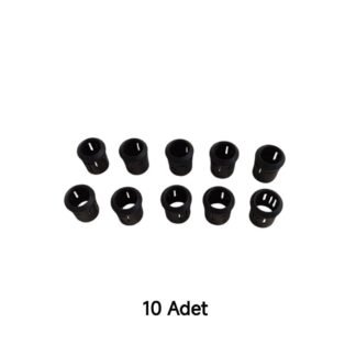 Led Sabitleyici Plastik Yuva 10mm Bombeli Tip