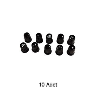Led Sabitleyici Plastik Yuva 5mm Bombeli Tip