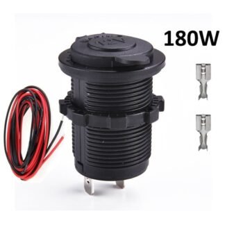 Çakmaklık, Ek 12v Priz Soketi Kapaklı