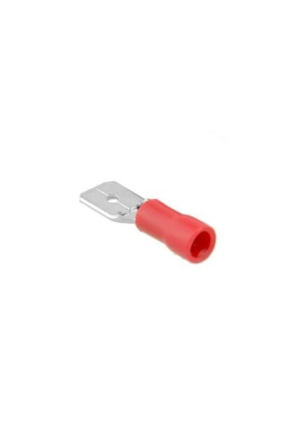 Kablo Ucu Izoleli Erkek 6,3mm Soket Fiş (0,5-1,0MM) - Görsel 2