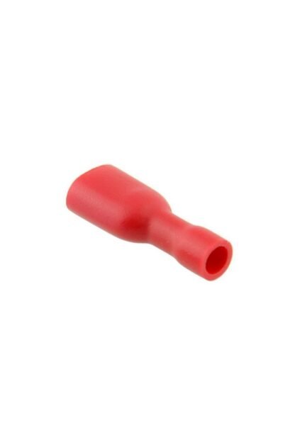 Kablo Ucu Tam Izoleli Dişi 6,3mm Soket Fiş 0,5-1,0mm - Görsel 2