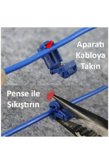 Soketli Kablo Kesmeden Elektrik Alma Seti 4,0-6,0mm - Görsel 5