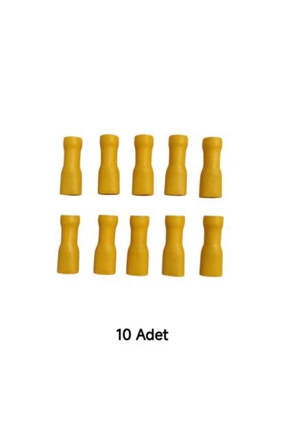 Kablo Ucu Tam Izoleli Dişi 6,3mm Soket Fiş 4,0-6,0mm