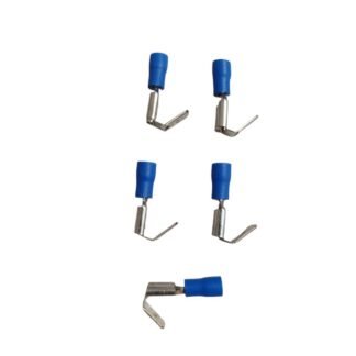 Ek Çıkışlı 6,3mm Izoleli Soket Ucu Fiş (1,0-2,5MM)