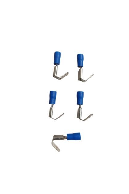 Ek Çıkışlı 6,3mm Izoleli Soket Ucu Fiş (1,0-2,5MM)