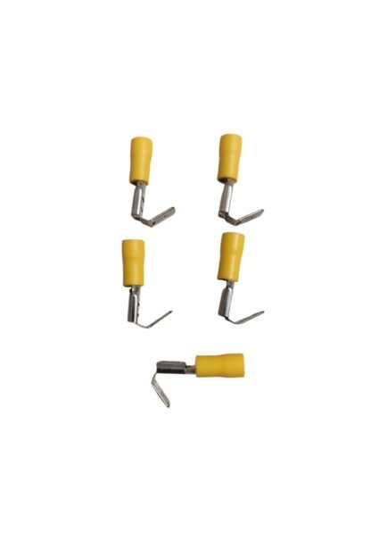 Ek Çıkışlı 6,3mm Izoleli Soket Ucu Fiş (4,0-6,0MM)