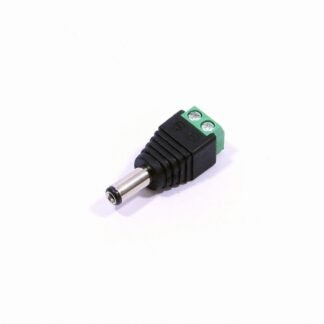 Erkek Adaptör Uç Jack Jak Soket Yuva Klemensli 2,1mm