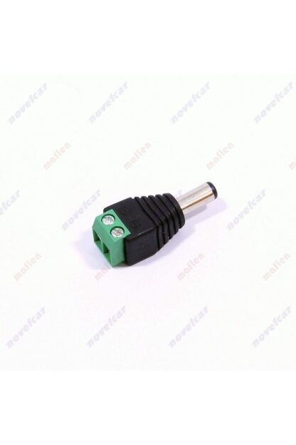 Erkek Adaptör Uç Jack Jak Soket Yuva Klemensli 2,1mm - Görsel 2