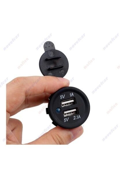 Usb Şarj 2 Çıkış 5v 2,1a Marinetip Ledli - Görsel 2