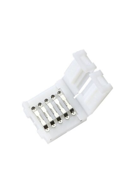 Rgbw 5pin 12mm Şerit Led Kolay Birleştirme Aparatı Soketi - Görsel 2