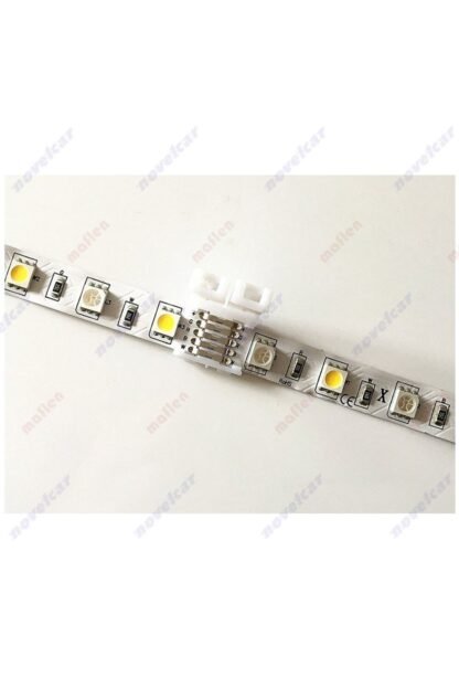 Rgbw 5pin 12mm Şerit Led Kolay Birleştirme Aparatı Soketi - Görsel 5