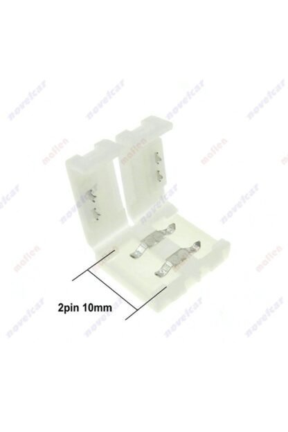 10mm 3çip Şerit Led Kolay Birleştirme Aparatı Soket Lehimsiz - Görsel 3