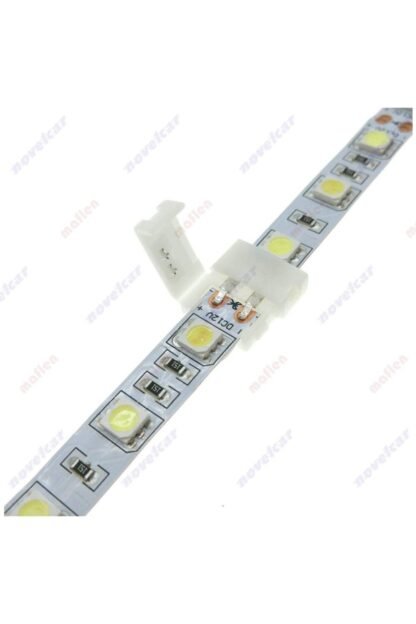 10mm 3çip Şerit Led Kolay Birleştirme Aparatı Soket Lehimsiz - Görsel 4