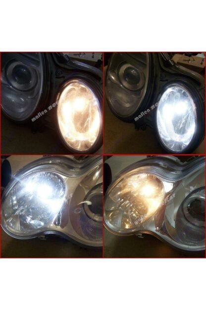 5 Smd Ledli W5w Dipsiz T10 Beyaz Park Ampulü - Görsel 2