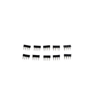 Rgb Connector 4pin 10mm Dişi - Erkek Bağlantı