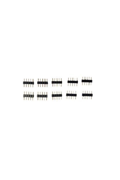 5pin Rgbw Connector 12mm Erkek - Erkek Bağlantı