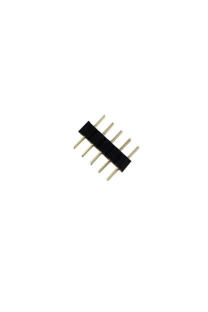 5pin Rgbw Connector 12mm Erkek - Erkek Bağlantı - Görsel 2