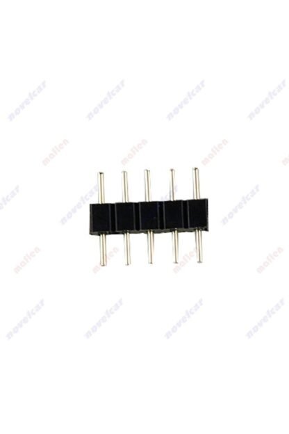 5pin Rgbw Connector 12mm Erkek - Erkek Bağlantı - Görsel 3