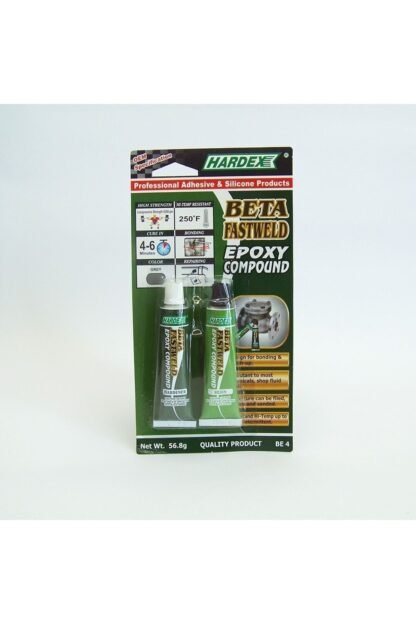 Hardex Epoxy Metal Yapıştırıcı Gri 56 Gr Çift Karışımlı
