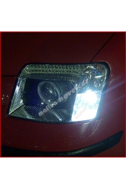 5 Smd Ledli W5w Dipsiz T10 Beyaz Park Ampulü - Görsel 4