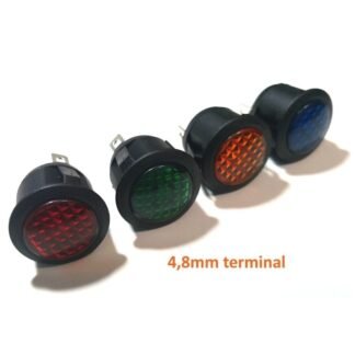 Gösterge Uyarı Işığı 4 Renk Ledli 22mm Yeşil