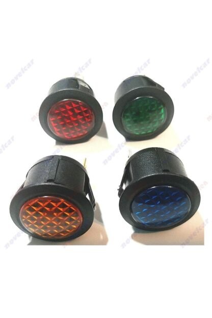 Gösterge Uyarı Işığı 4 Renk Ledli 22mm Yeşil - Görsel 2