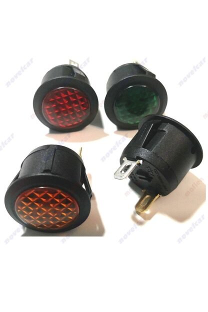 Gösterge Uyarı Işığı 4 Renk Ledli 22mm Yeşil - Görsel 3