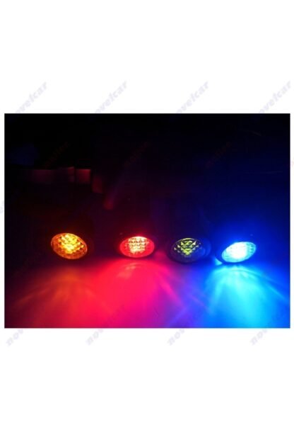 Gösterge Uyarı Işığı 4 Renk Ledli 22mm Yeşil - Görsel 4