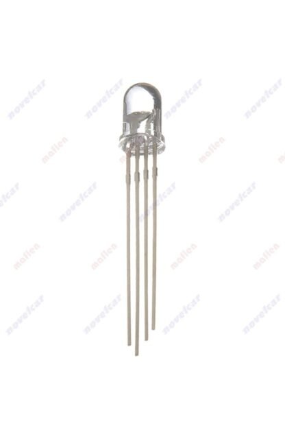 5mm Led Dar Açı 4pin Bacak Rgb - Görsel 3