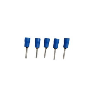 Izoleli Iğne Soket Ucu Pabuç Fiş Ölçü 1,0-2,5mm Mavi