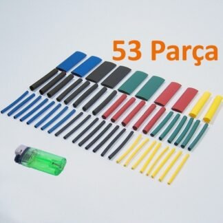 Renkli Daralan Makaron Seti 5 Renk,12 Çeşit,53 Parça
