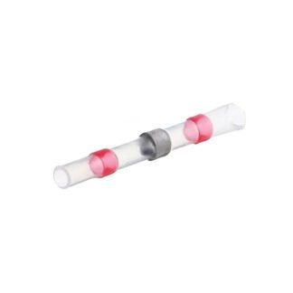 Lehimli Daralan Makaron Su Geçirmez Kırmızı 0,5-1,0mm