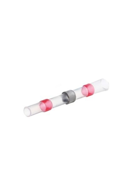 Lehimli Daralan Makaron Su Geçirmez Kırmızı 0,5-1,0mm