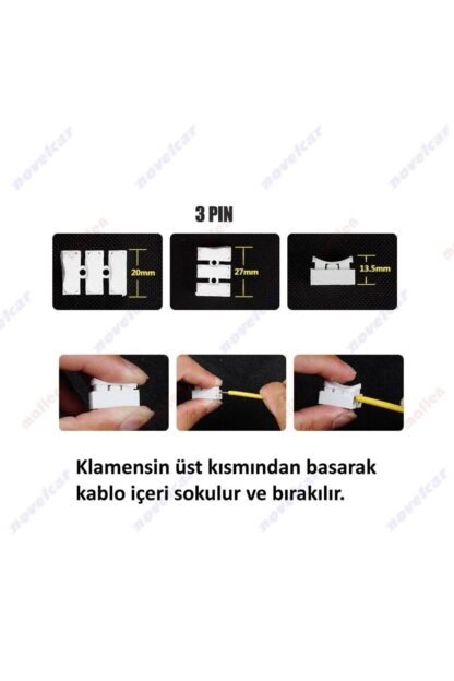 Hızlı Ve Kolay Kablo Birleştirme Klamensi 3lü - Görsel 4