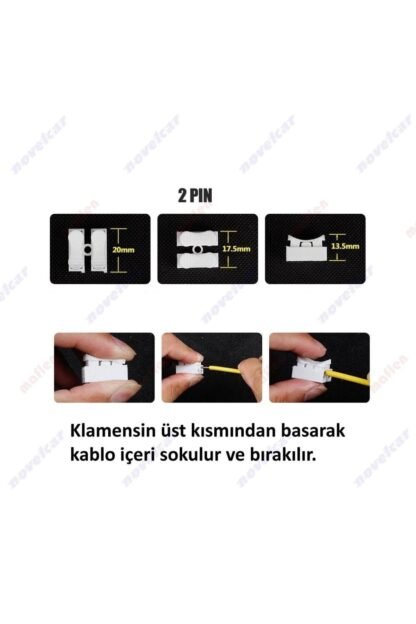 Hızlı Ve Kolay Kablo Birleştirme Klamensi 2li - Görsel 4