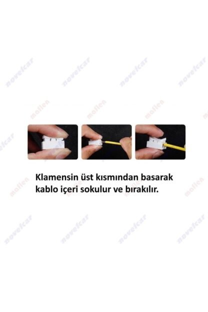 Hızlı Ve Kolay Kablo Birleştirme Klamensi Tekli - Görsel 4