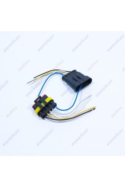Su Geçirmez Hazır Bağlantı Soket 5pin Dişi Erkek Set - Görsel 2