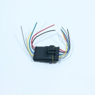 Su Geçirmez Hazır Bağlantı Soket 6pin Dişi+Erkek Set