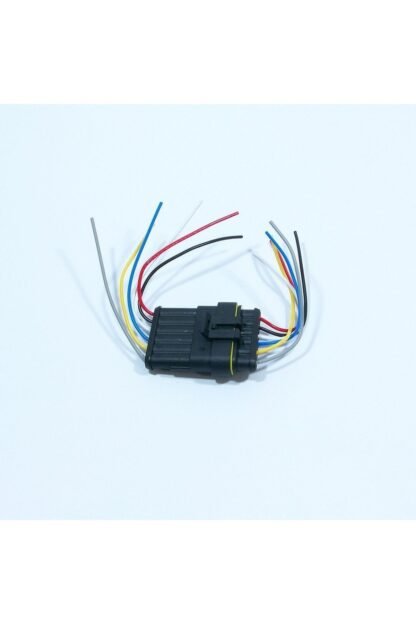 Su Geçirmez Hazır Bağlantı Soket 6pin Dişi+Erkek Set